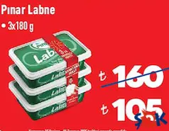 PINAR LABNE 3X180 G fiyat ve kampanya bilgisi